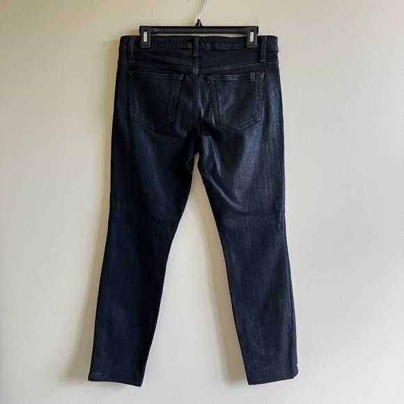 Joe's Jeans The Skinny Coated Black Skinny Jeans TD89705252 Mid Rise Size 29‎ - Picture 5 of 9